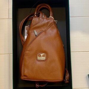 Valentina Leather Backpack Made in Italy